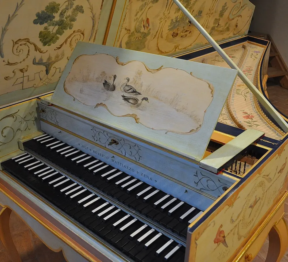 Clavicembalo a due manuali